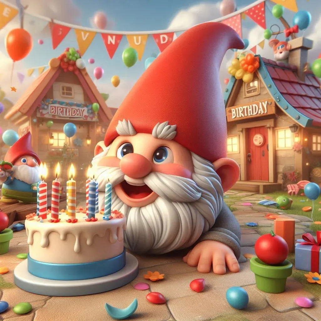 Gnome Birthday Puns